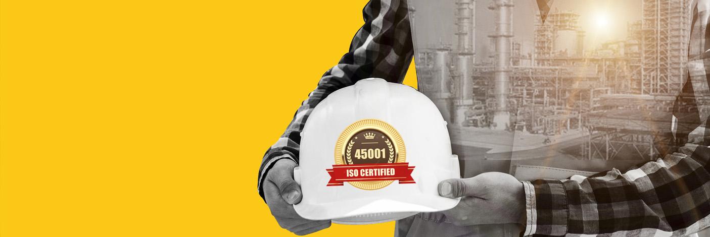 Tingstad er ISO 45001 sertifisert Tingstad er ISO 45001 sertifisert