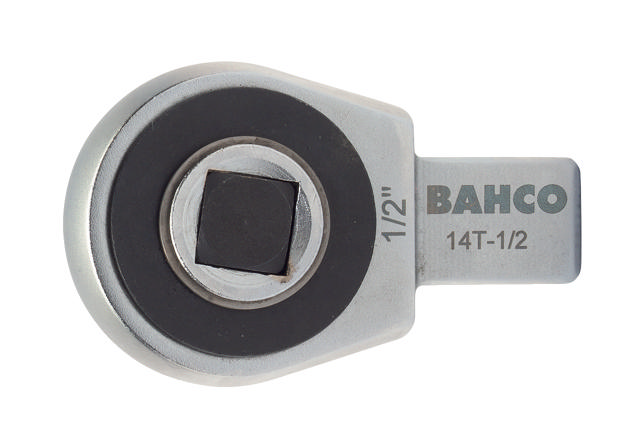 BAHCO SKRALLEHODE MED FIRKANTET INNFESTNING OG PUSH-THROUGH TAP