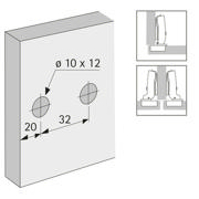 SENSYS LINEAR FESTEPLATE MED MUFFE