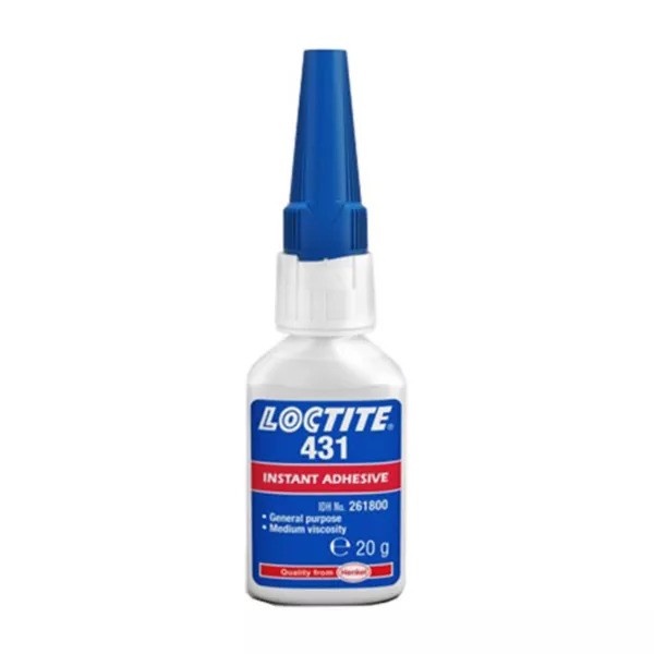 HURTIGLIM 500g LOCTITE 431 PORØSE MATR., TRE, LÆR