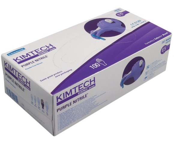 ENGANGSHANSKER KIMTECH PURPLE NITRIL