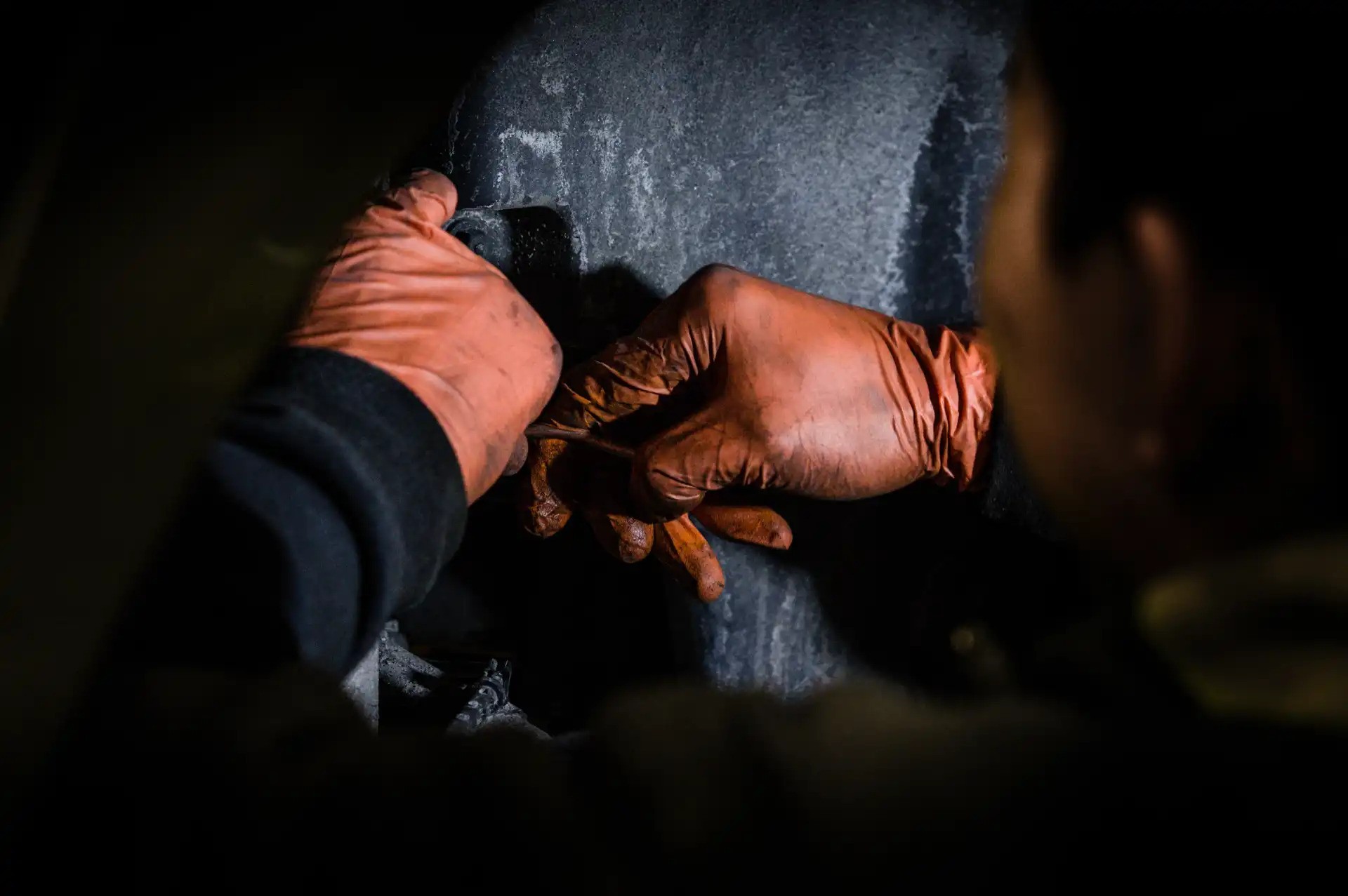 ENGANGSHANSKER NITRIL, 27cm