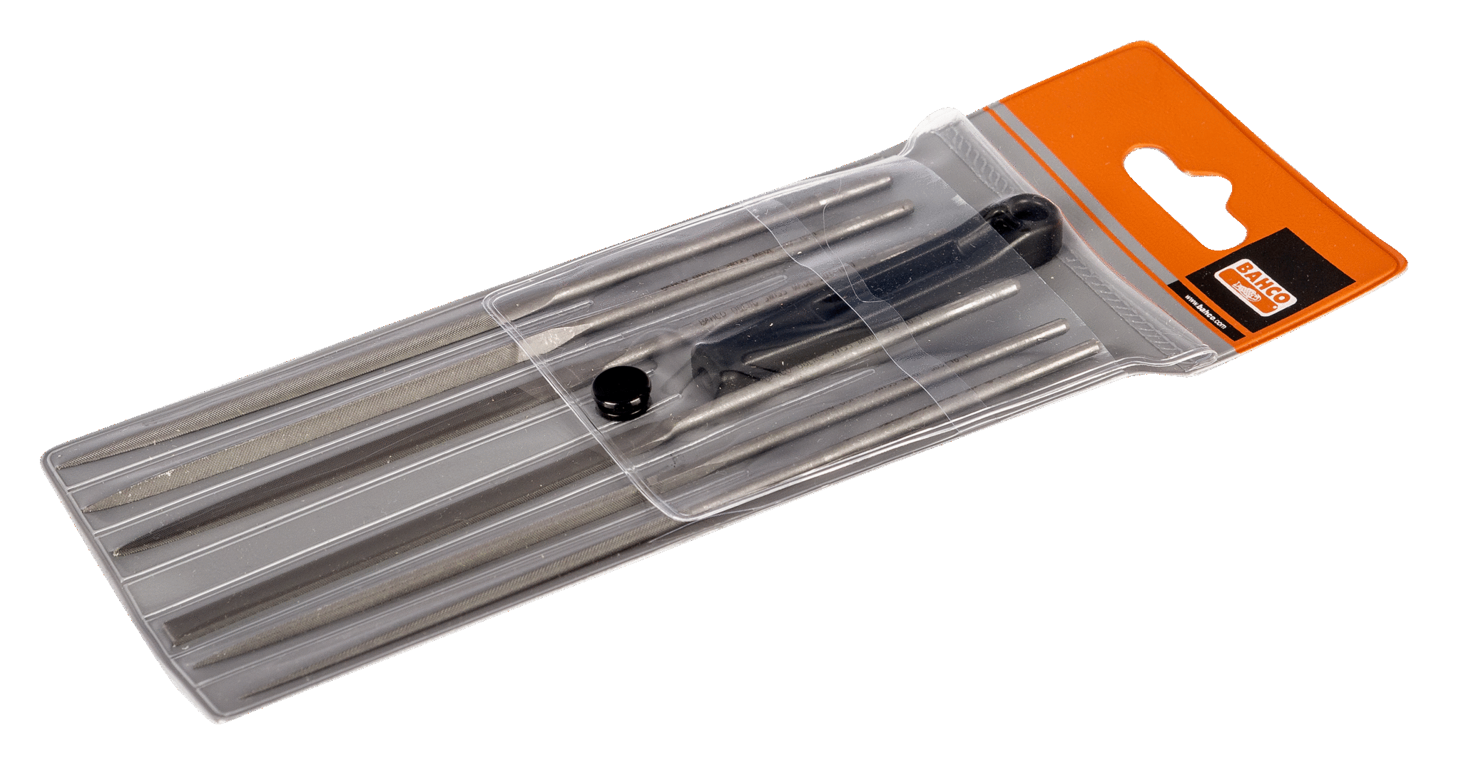 BAHCO NÅLFIL SETT 6 STK MED 160MM