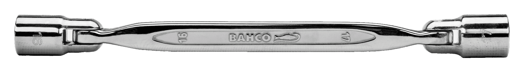 BAHCO DOBBELT LEDDNØKKEL MED TOLVKANTET PIPE, METRISK 4040M