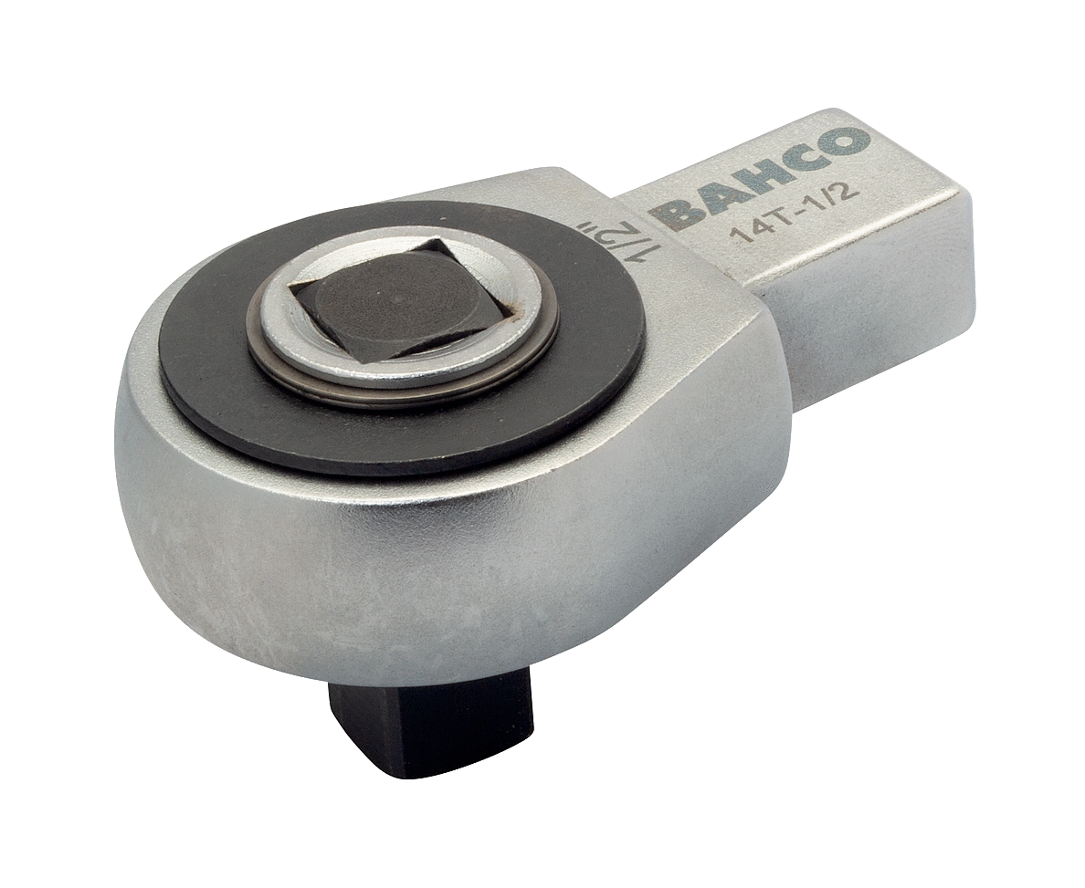 BAHCO SKRALLEHODE MED FIRKANTET INNFESTNING OG PUSH-THROUGH TAP