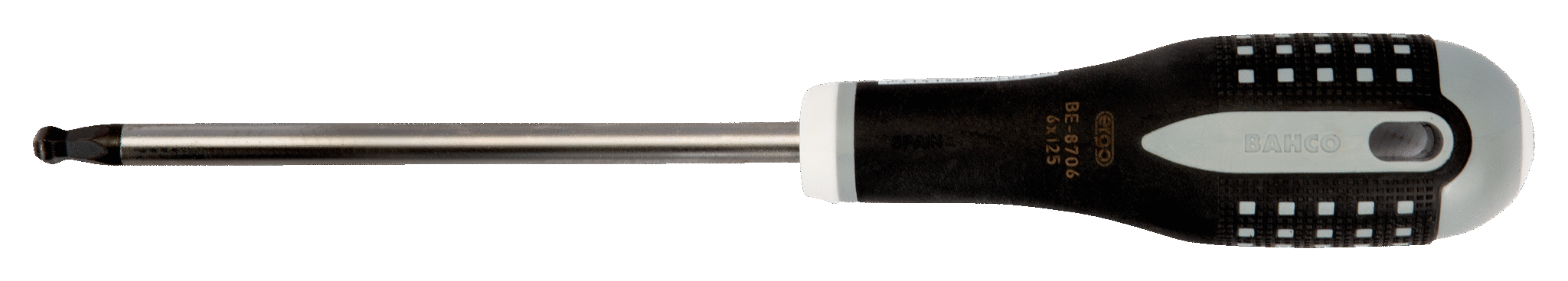 BAHCO ERGO SEKSKANTSKRUTREKKERE MED GUMMIGREP BE-8715 - BE-8710