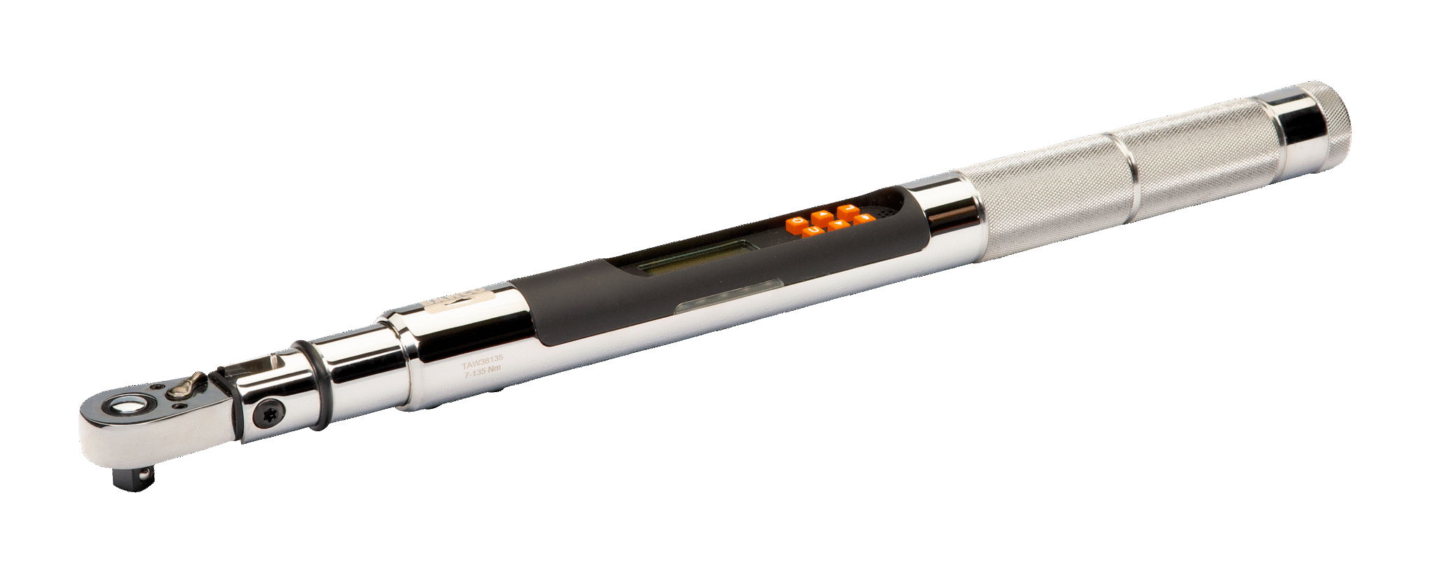 BAHCO ELEKTRONISK MOMENT- OG VINKELNØKKEL MED FAST SKRALLEHODE TAW