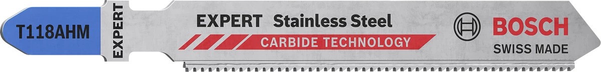 STIKKSAGBLAD RUSTFRITT 83mm BOSCH 2608900561 3STK T118AHM 1.5-3mm