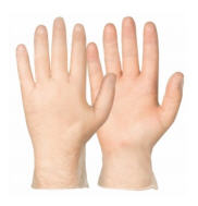 ENGANGSHANSKER VINYL, 25cm 