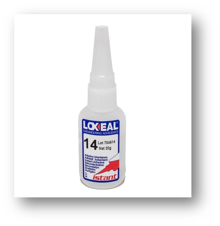 HURTIGLIM 20gr - LOXEAL 14 PLAST/METALL