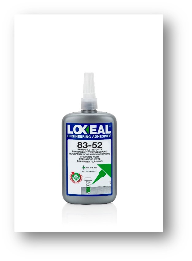 LÅSEVÆSKE 250ML LOXEAL 83-52 GREEN L PERMANENT STERK