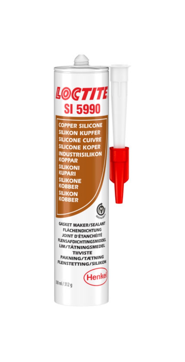 SILIKON 300ml HØY TEMPERATUR LOCTITE SI 5990 TEMP.350°