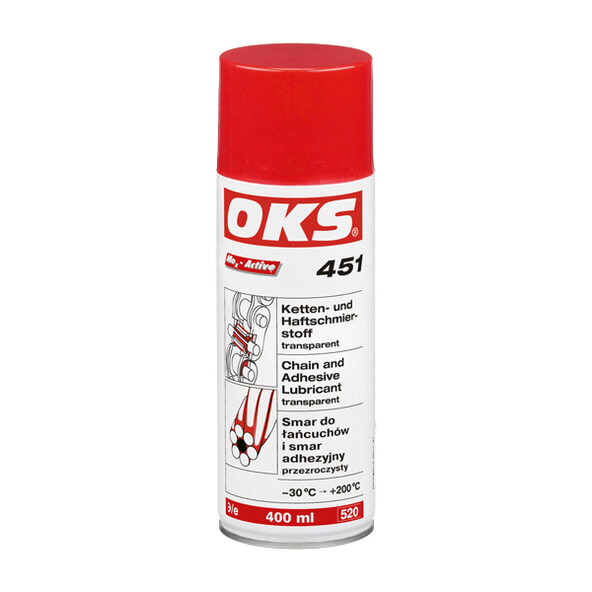 SMØREMIDDEL KJEDE 400ml OKS 451 SPRAY TRANSPARENT
